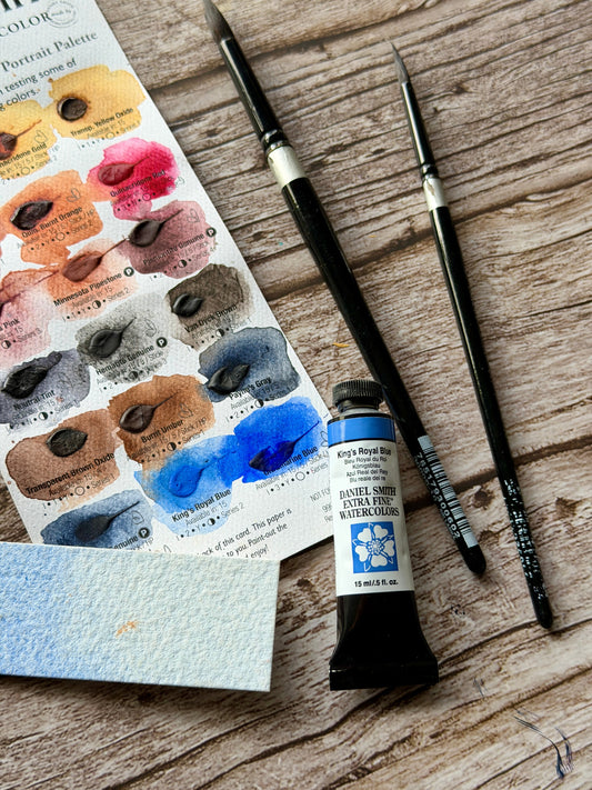 Pet Portrait Palette Spotlight:  King's Royal Blue