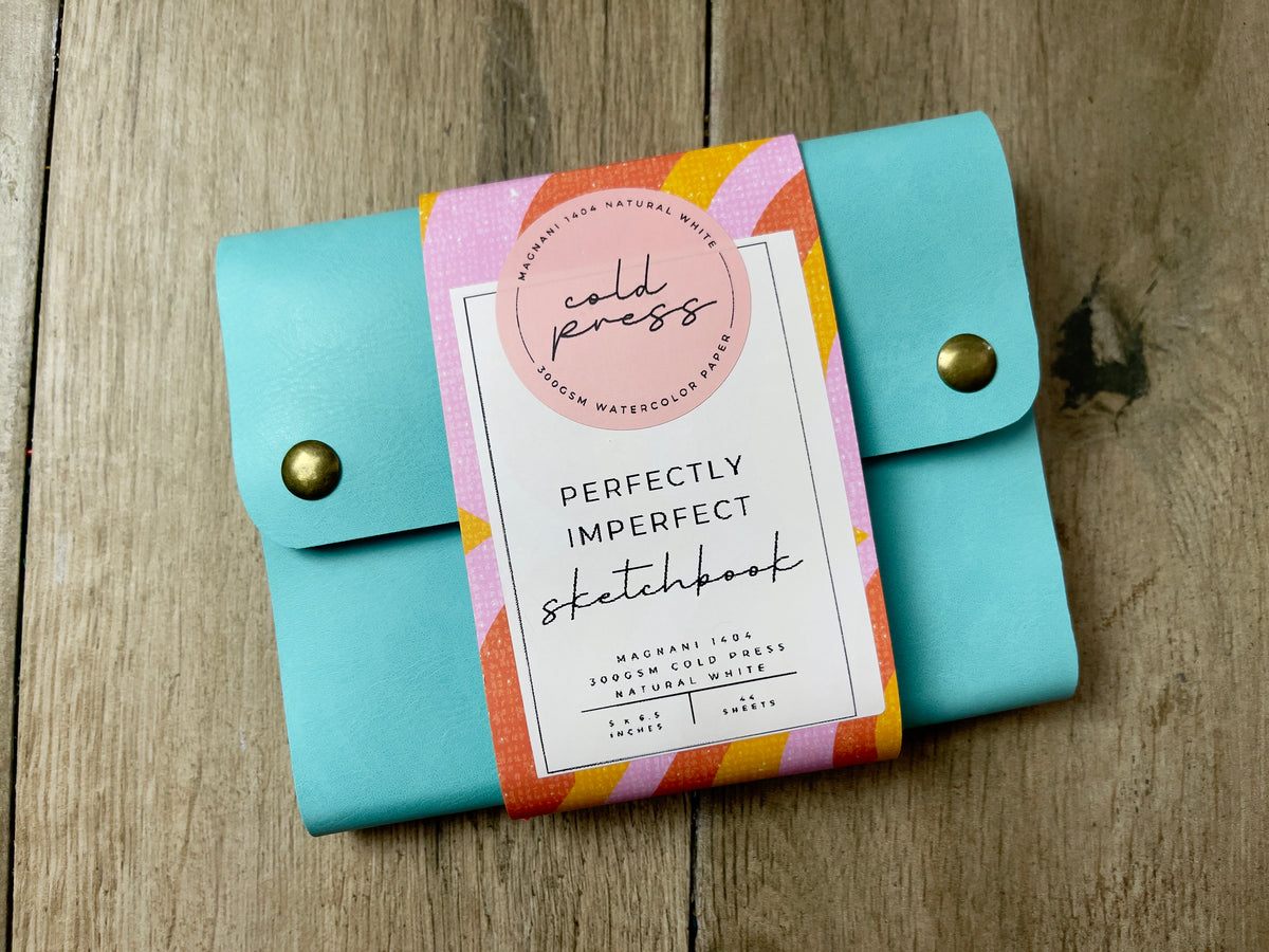 Handmade Watercolor Sketchbook: MINI Softcover PRE-ORDER!