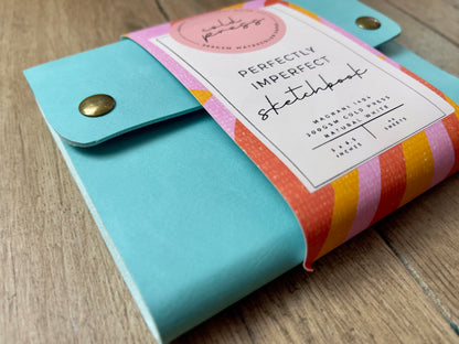 Handmade Watercolor Sketchbook: MINI Softcover PRE-ORDER!