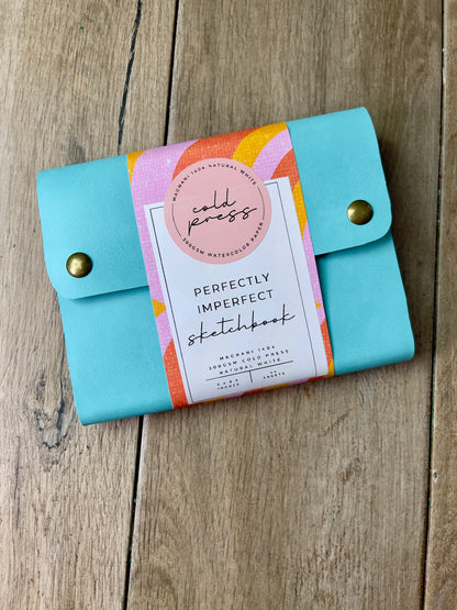 Handmade Watercolor Sketchbook: MINI Softcover PRE-ORDER!