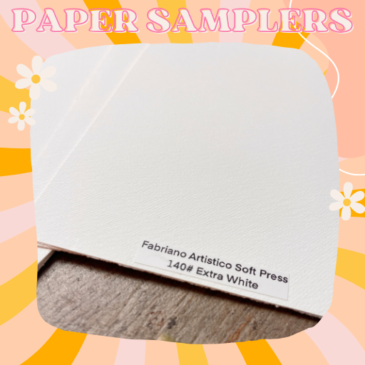 Watercolor Paper Sampler: Fabriano Artistico SOFT Press